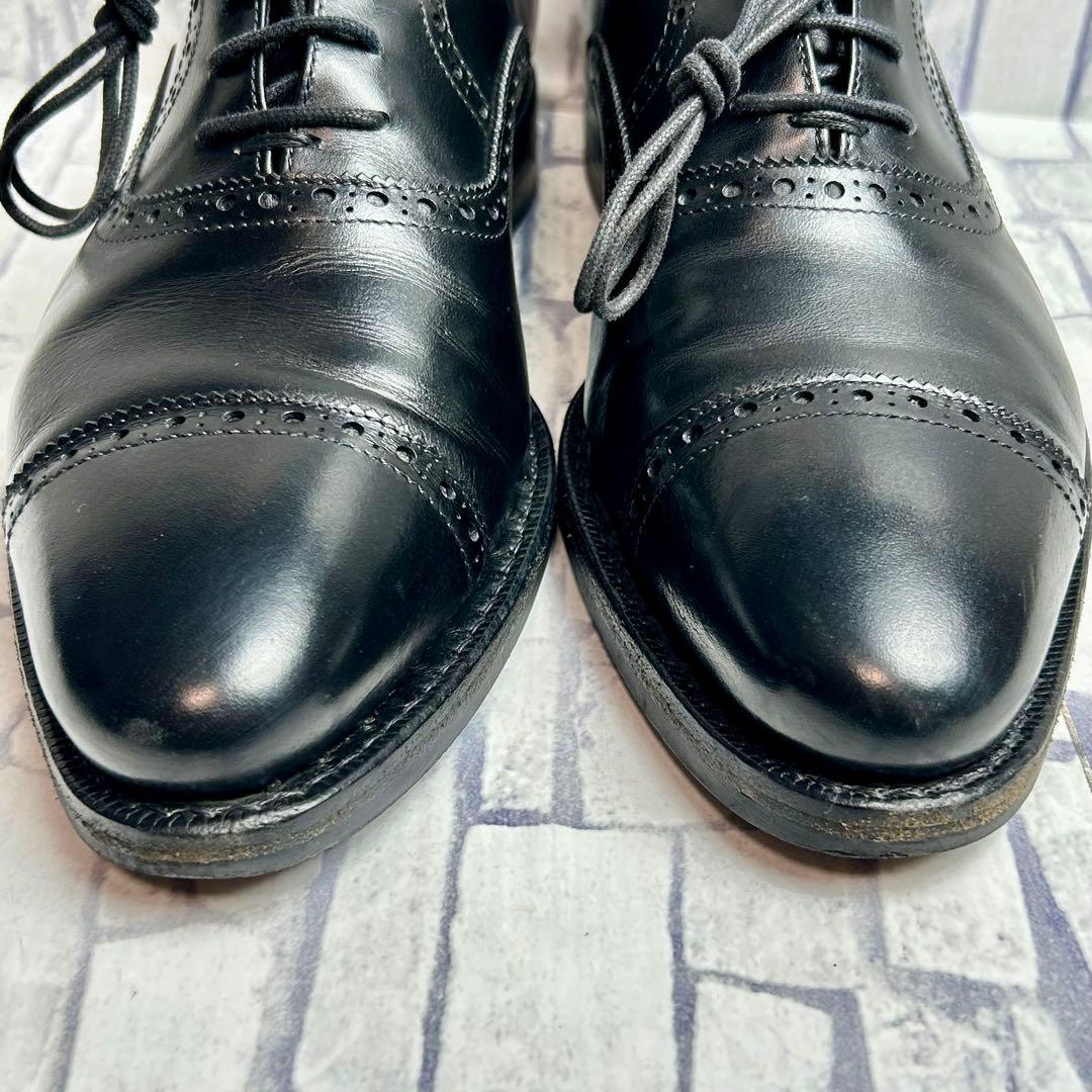 ジャランスリワヤ ストレートチップ メダリオン ダイナイトソール UK6.5