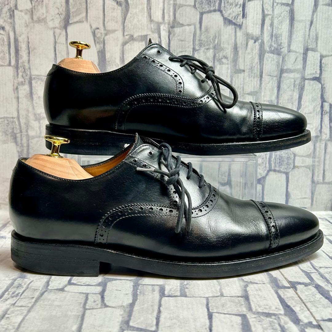 ジャランスリワヤ ストレートチップ メダリオン ダイナイトソール UK6.5