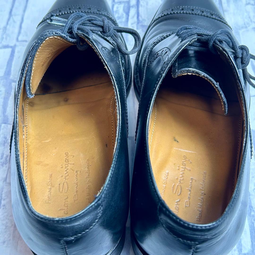 ジャランスリワヤ ストレートチップ メダリオン ダイナイトソール UK6.5