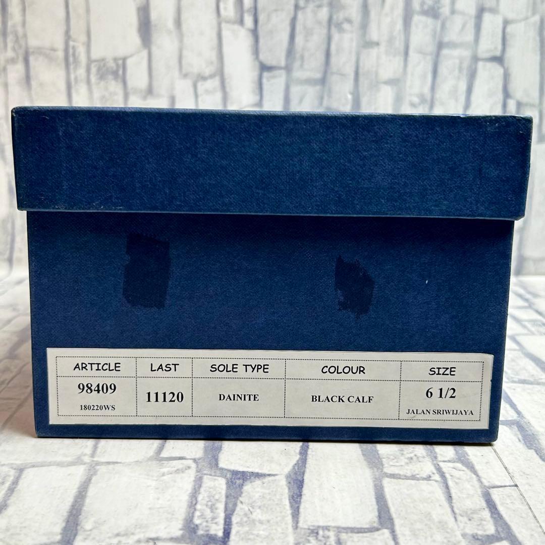 ジャランスリワヤ ストレートチップ メダリオン ダイナイトソール UK6.5