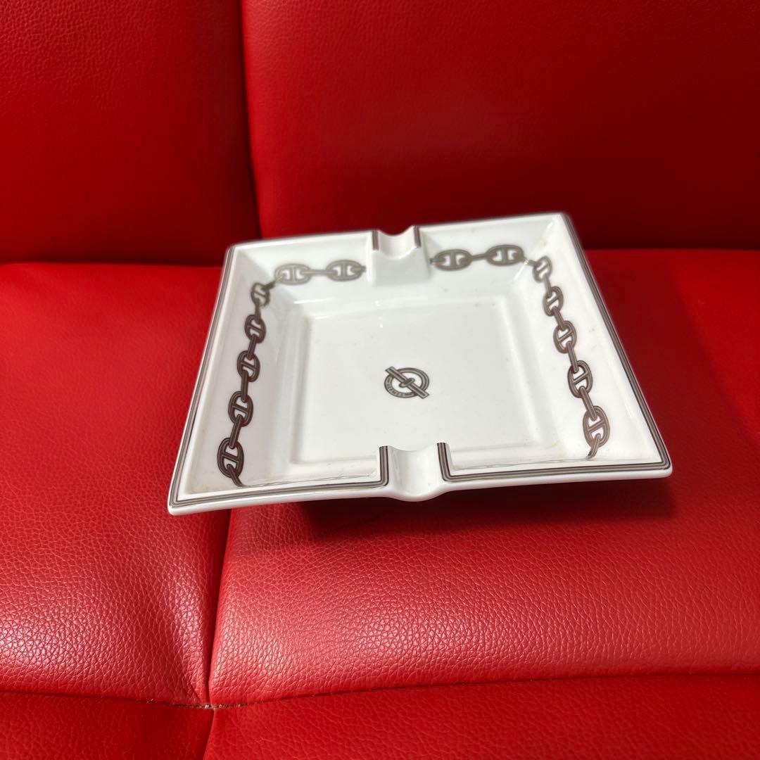HERMES チェーン模様 灰皿 廃版ヴィンテージ！