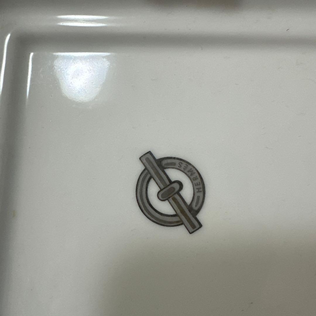 HERMES チェーン模様 灰皿 廃版ヴィンテージ！