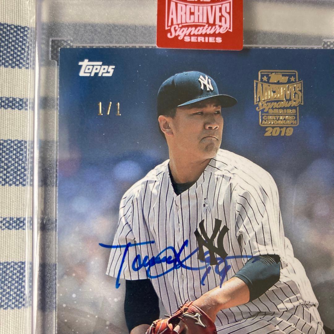 田中将大　直筆サイン　1枚限定 1of1 楽天イーグルス　BBM 直書き