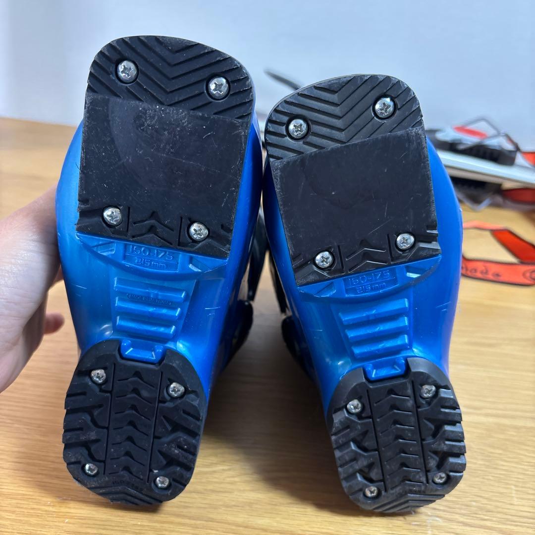 男の子　ジュニアスキーセット　SALOMON 16-17.5cmブーツ付