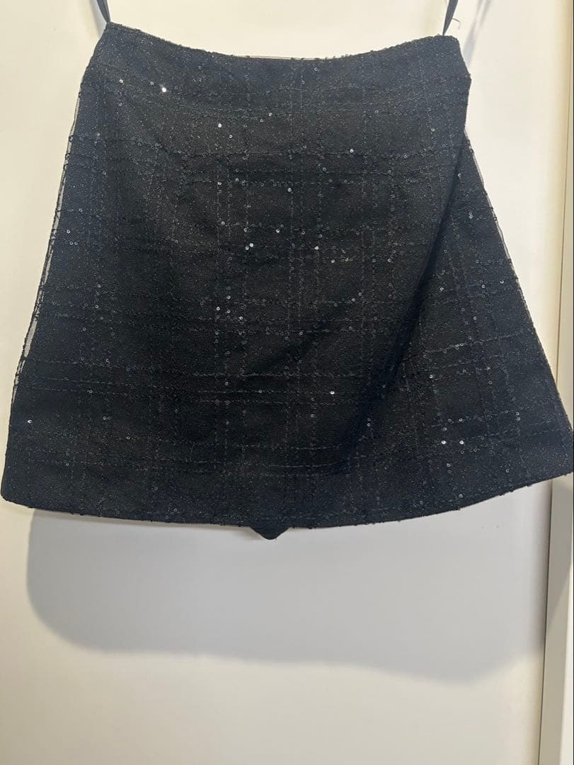 ROBE de FLEURS ブラックミニドレス セットアップ