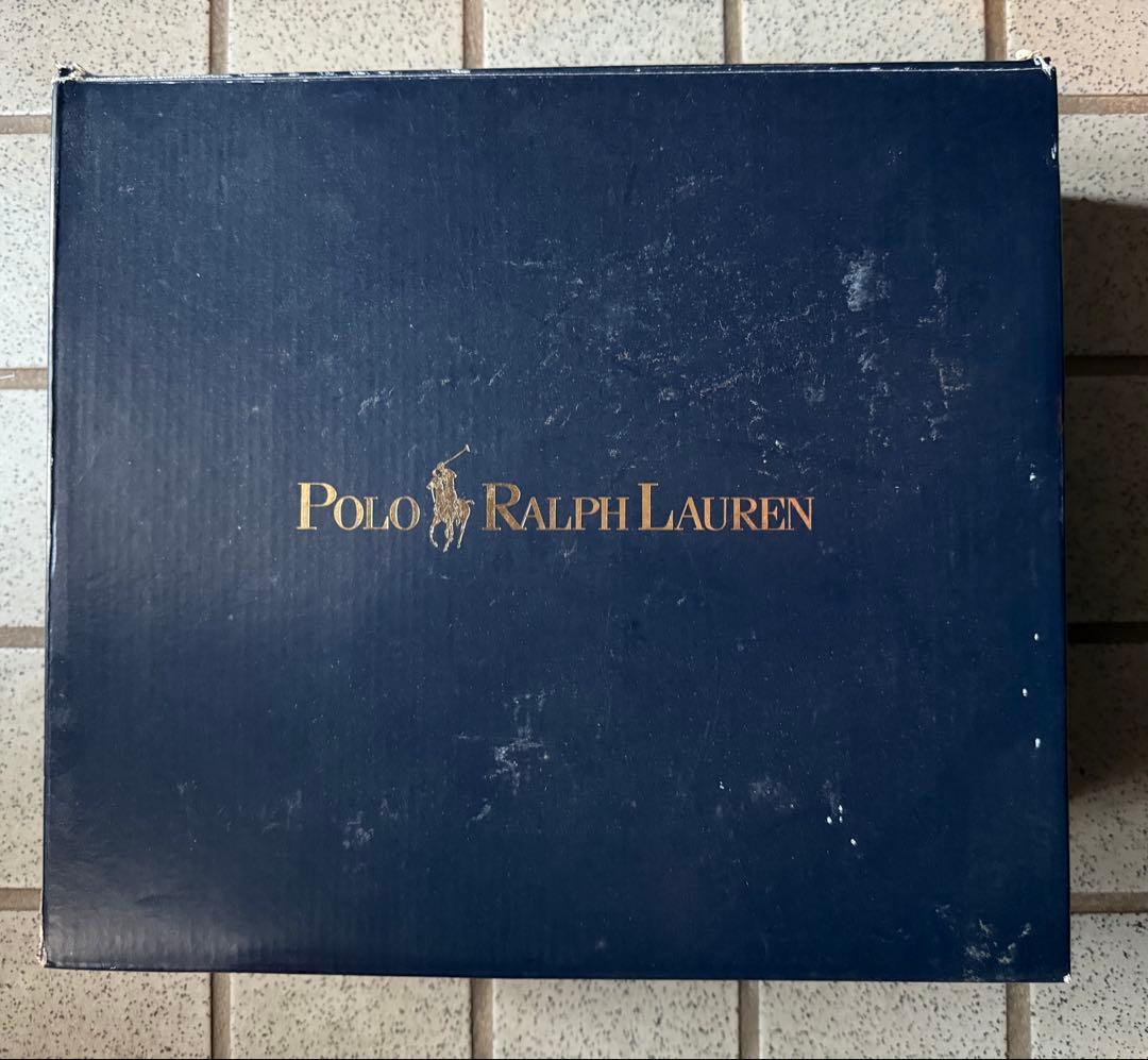 【訳あり】POLO ラルフローレン　レザー ハイカット　ブーツ　登山靴 ブラウン