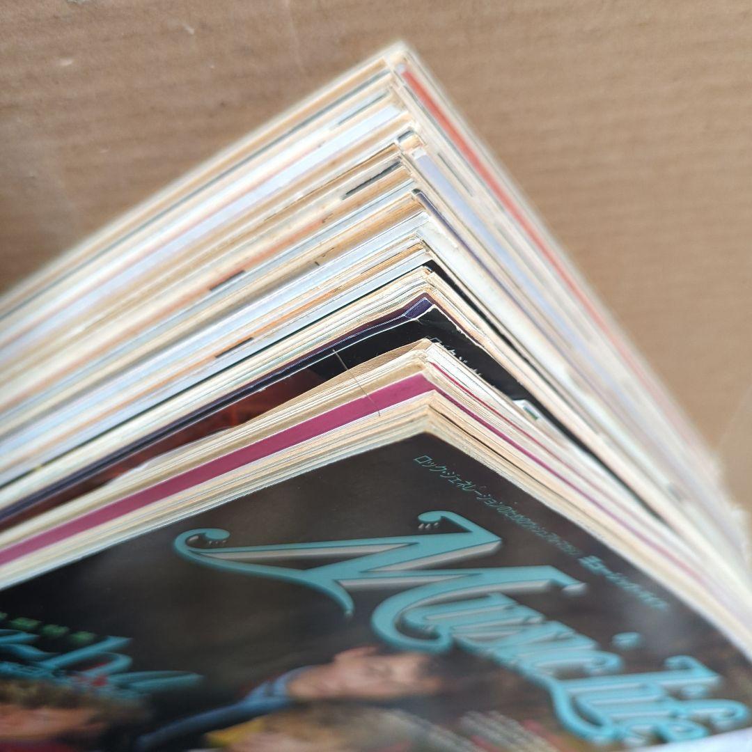 ミュージックライフ　音楽雑誌　洋楽　昭和　ロック　ヘビメタ　バンド