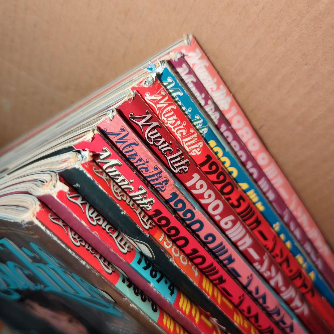 ミュージックライフ　音楽雑誌　洋楽　昭和　ロック　ヘビメタ　バンド