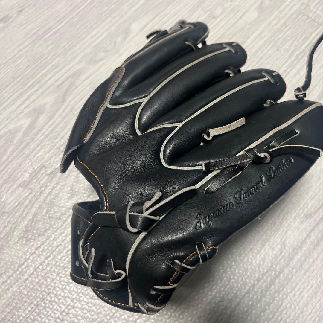 zett プロステイタス 軟式グローブ 黒　投手用