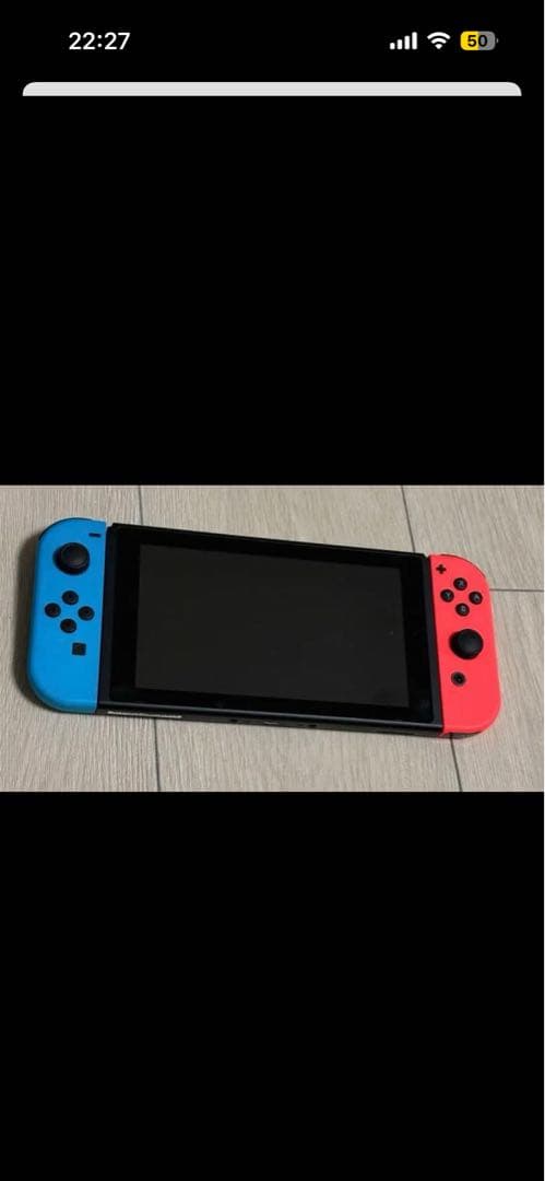 switch 本体　ジョイコン　のみ