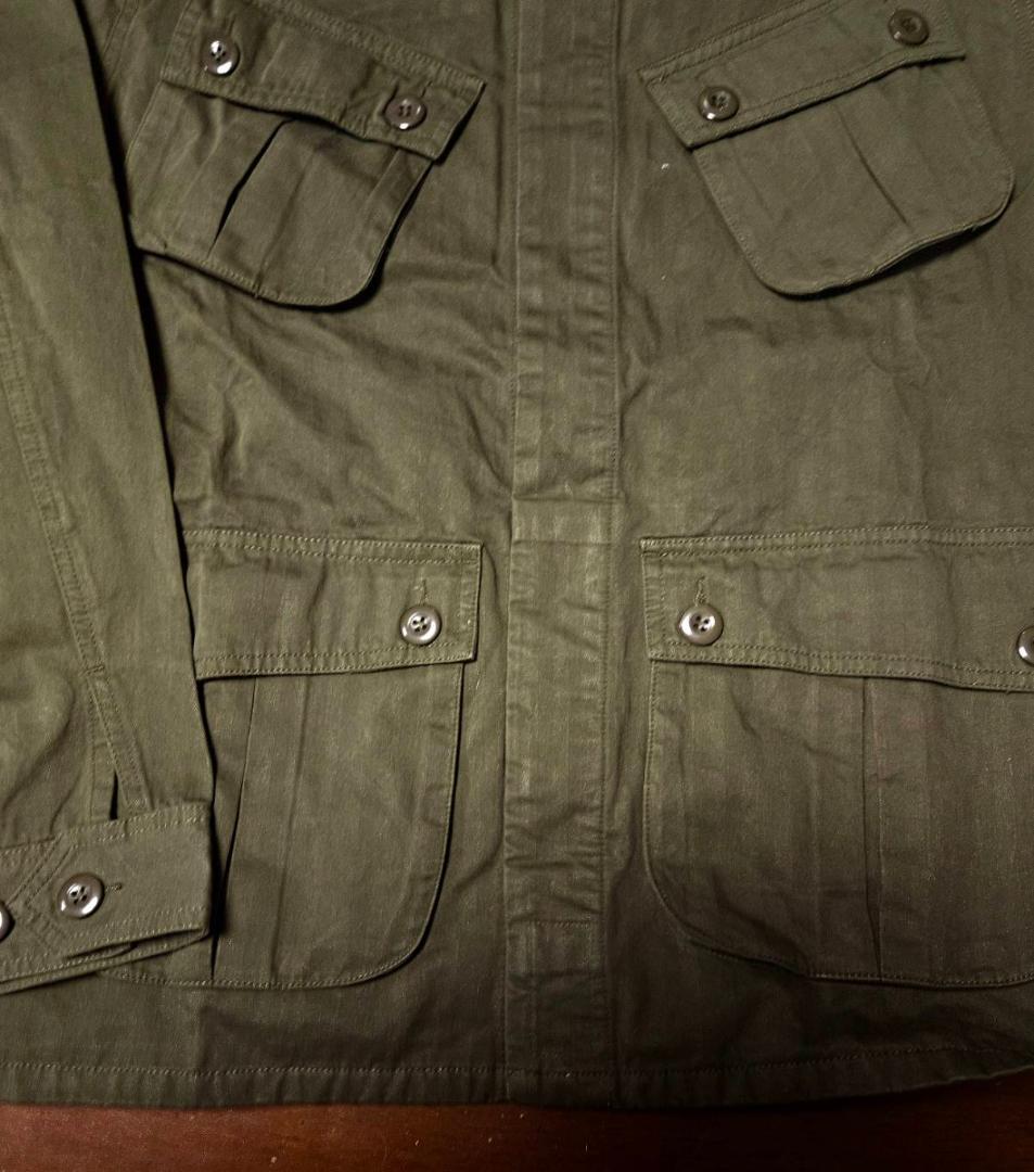 新品未使用　DOUBLE RRL ミリタリーJK オリーブGREEN（XL)