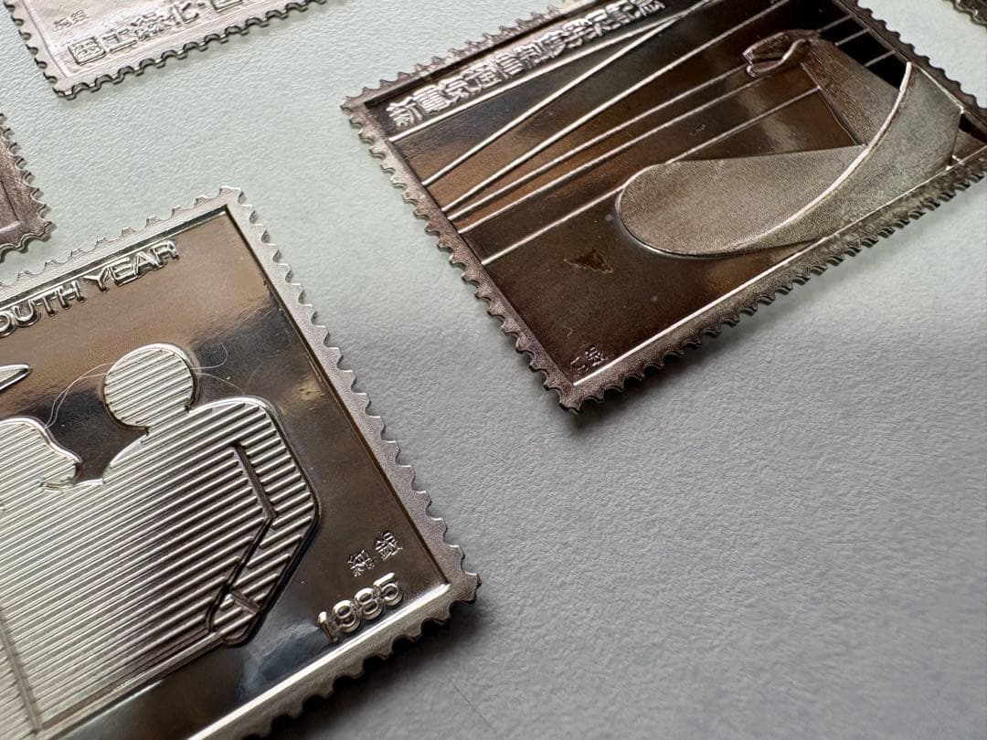 【純度保証】松本徽章工業　純銀　金属工芸品　まとめて34.61g 激安出品