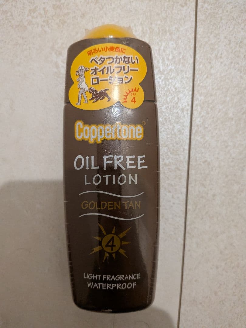 コパトーンゴールデンタンオイルフリーローション120ml（SPF4） 7本セット