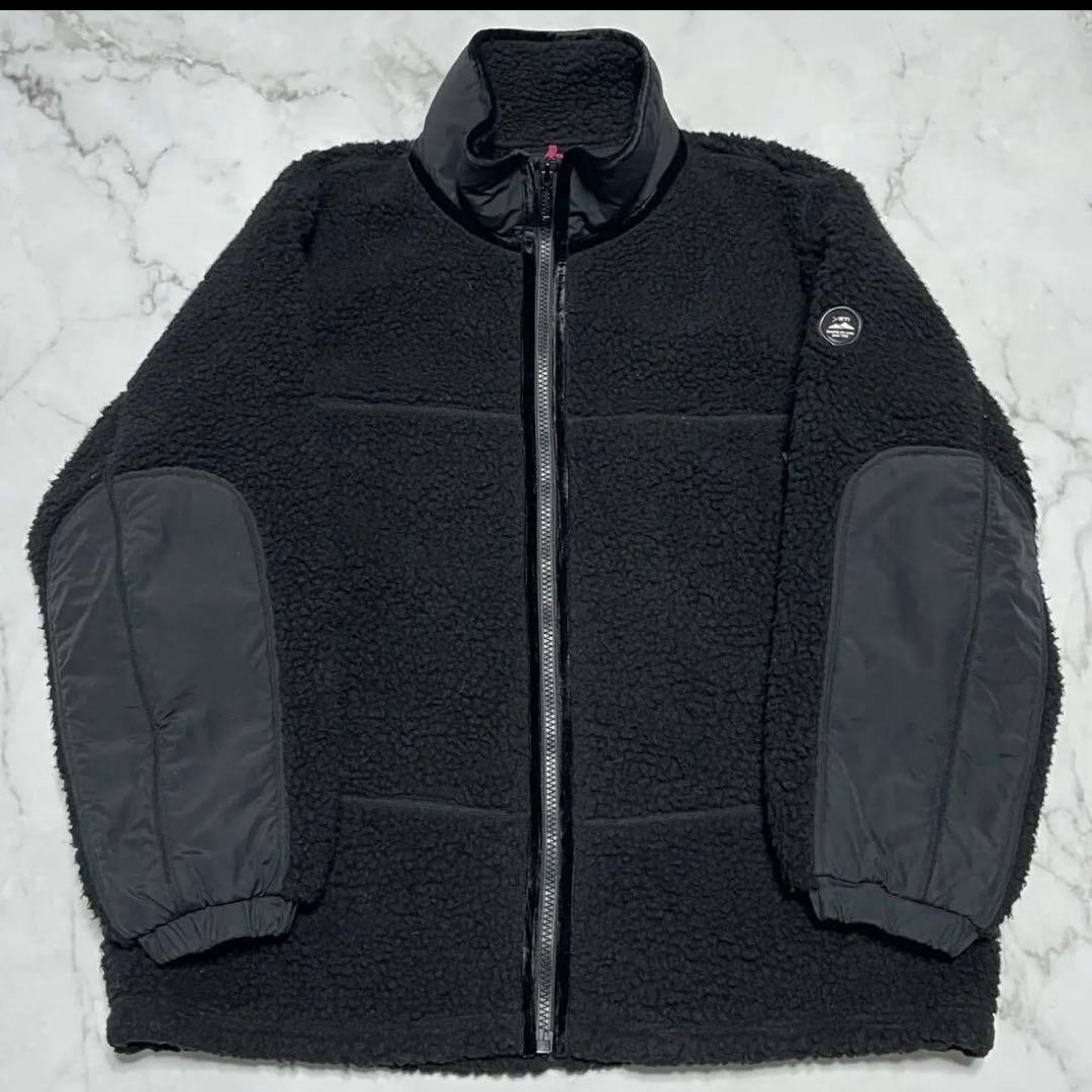 YETI ブラック ボアジャケット