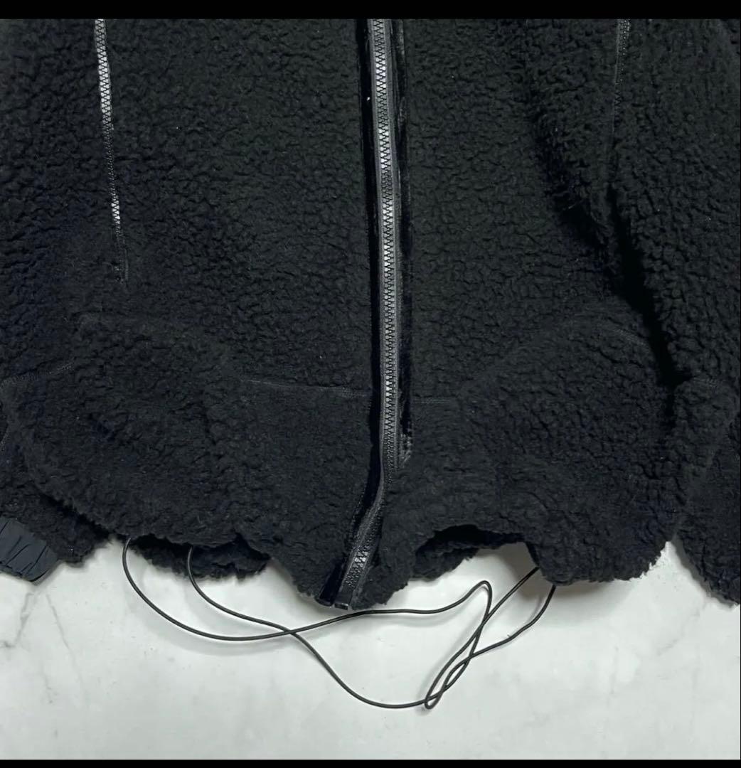 YETI ブラック ボアジャケット