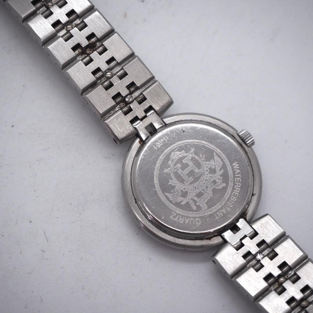 専用560 稼働 HERMES 時計 プロフィール　ホワイト　レディース　デイト