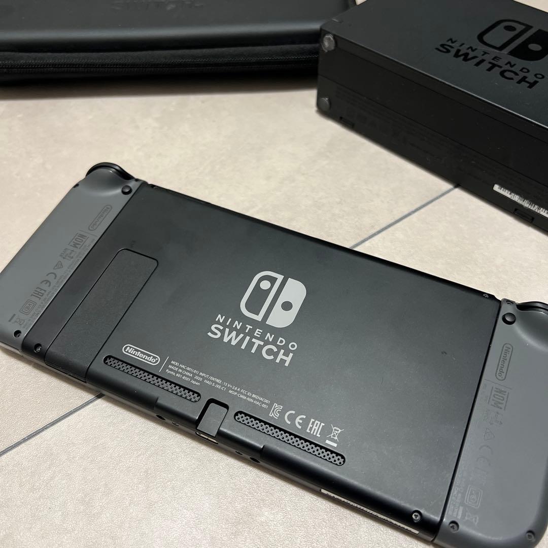 Nintendo Switch グレー 本体+SDカード64GB+ソフト