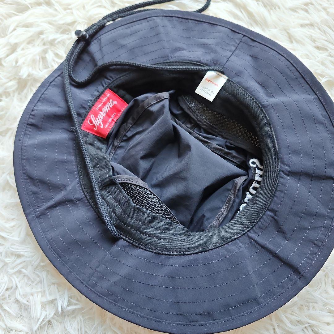 【未使用級】Supreme ブラック Flags Boonie ハット　国旗