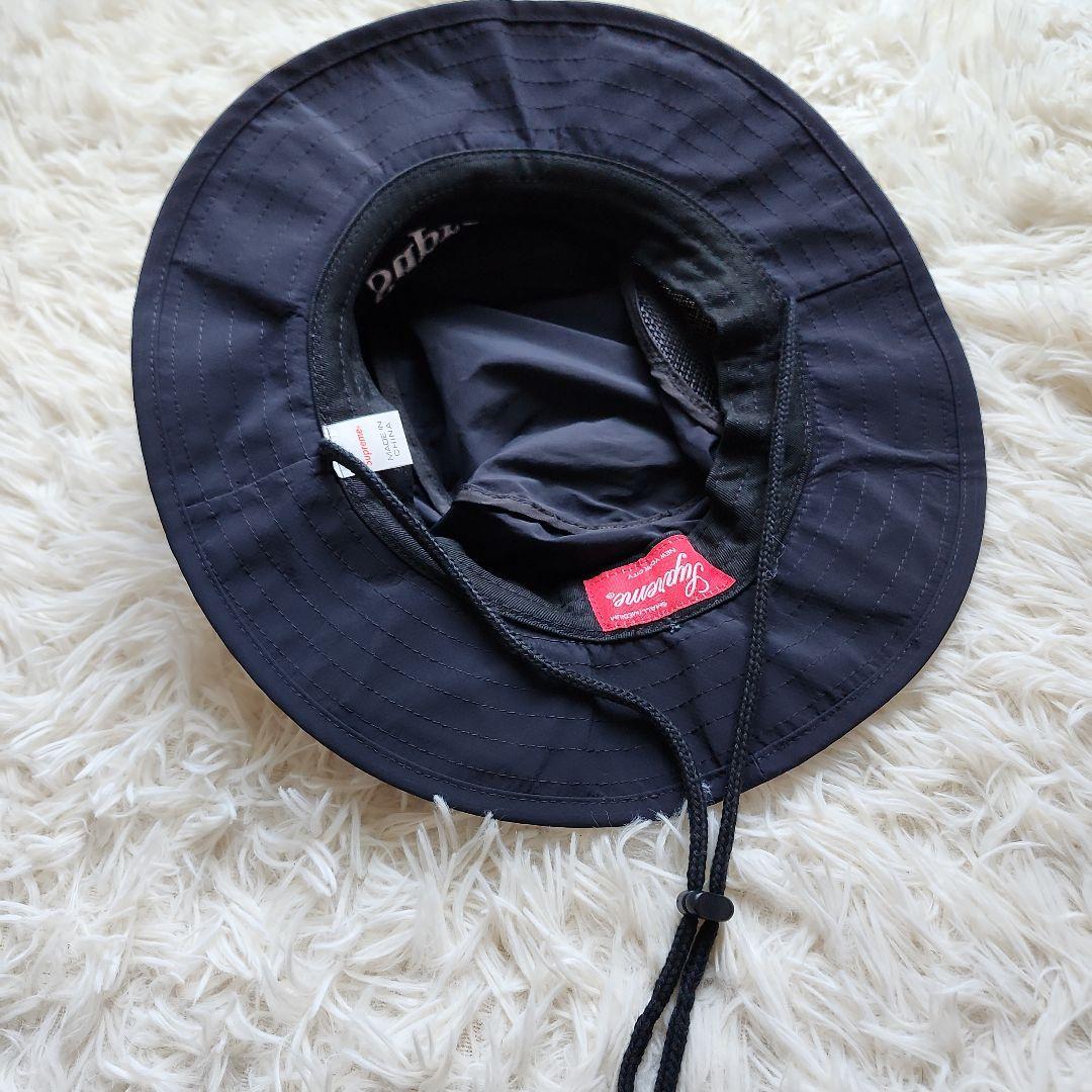 【未使用級】Supreme ブラック Flags Boonie ハット　国旗