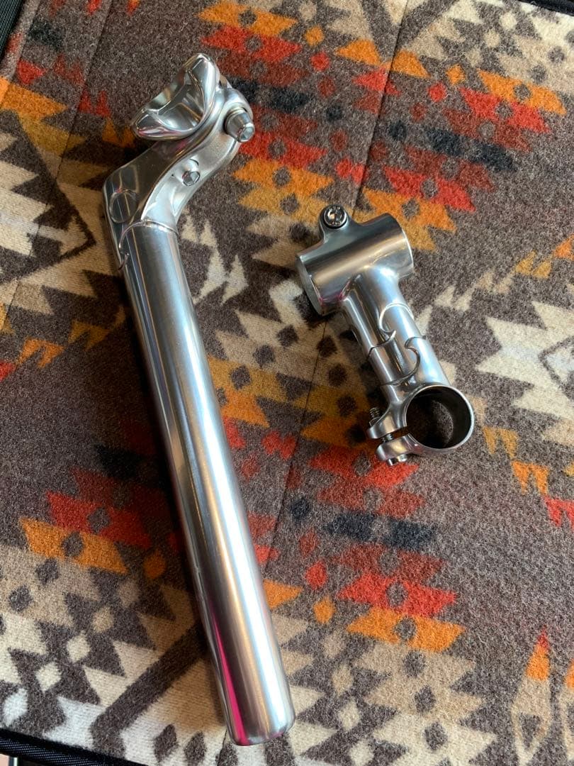 パーツ RIVENDELL lugged seatpost & stem nitto