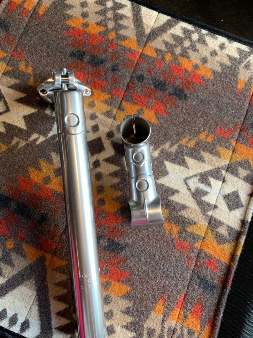 パーツ RIVENDELL lugged seatpost & stem nitto