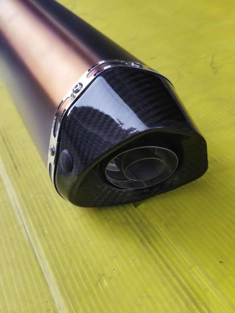 60.5mm 全長550mm 汎用 ロングサイレンサー マフラー