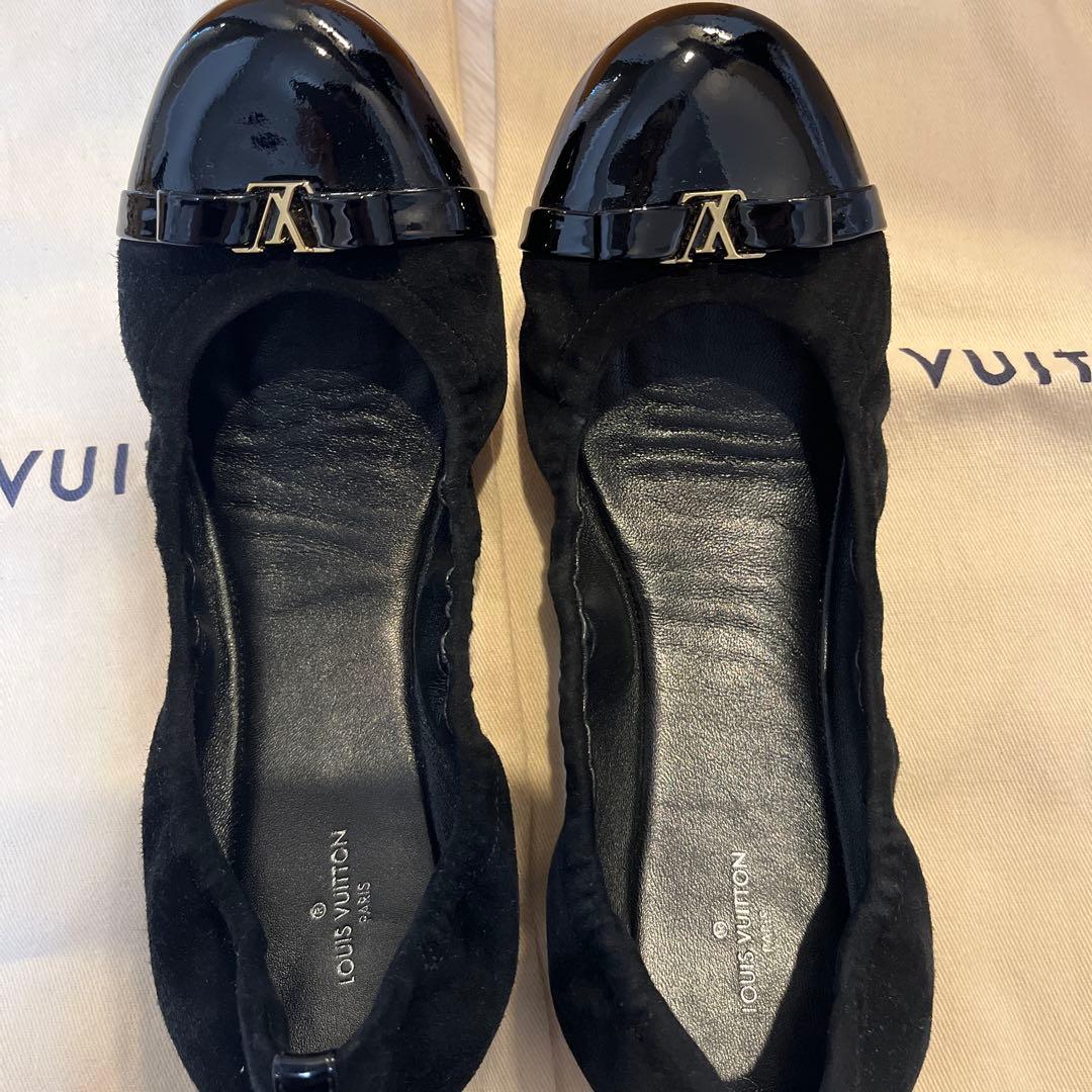 ヴィトンバレリーナシューズ