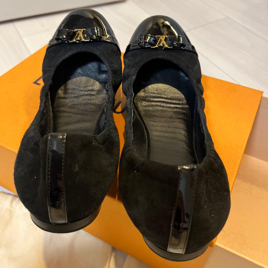 ヴィトンバレリーナシューズ