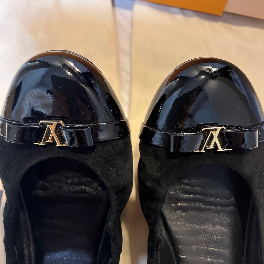 ヴィトンバレリーナシューズ