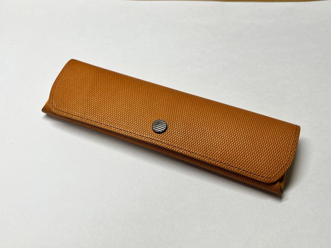 ポスタルコ　スリーペンケース　オレンジ