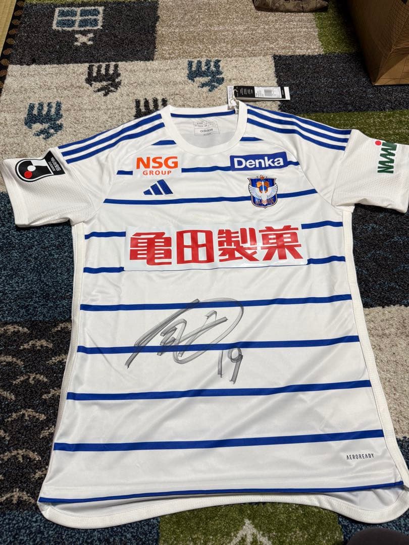 アルビレックス新潟　星雄次選手　サイン入り2024 2ndユニフォーム