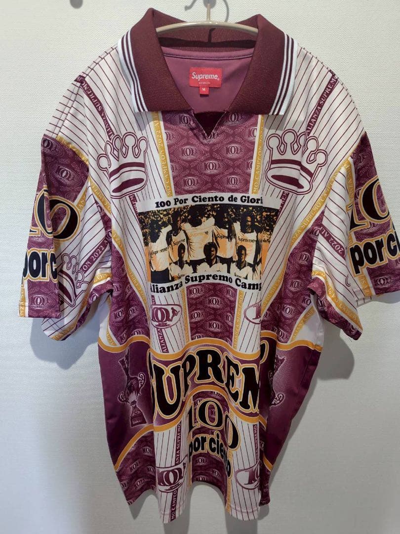 Supreme Por Ciento Soccer Jersey シャツ