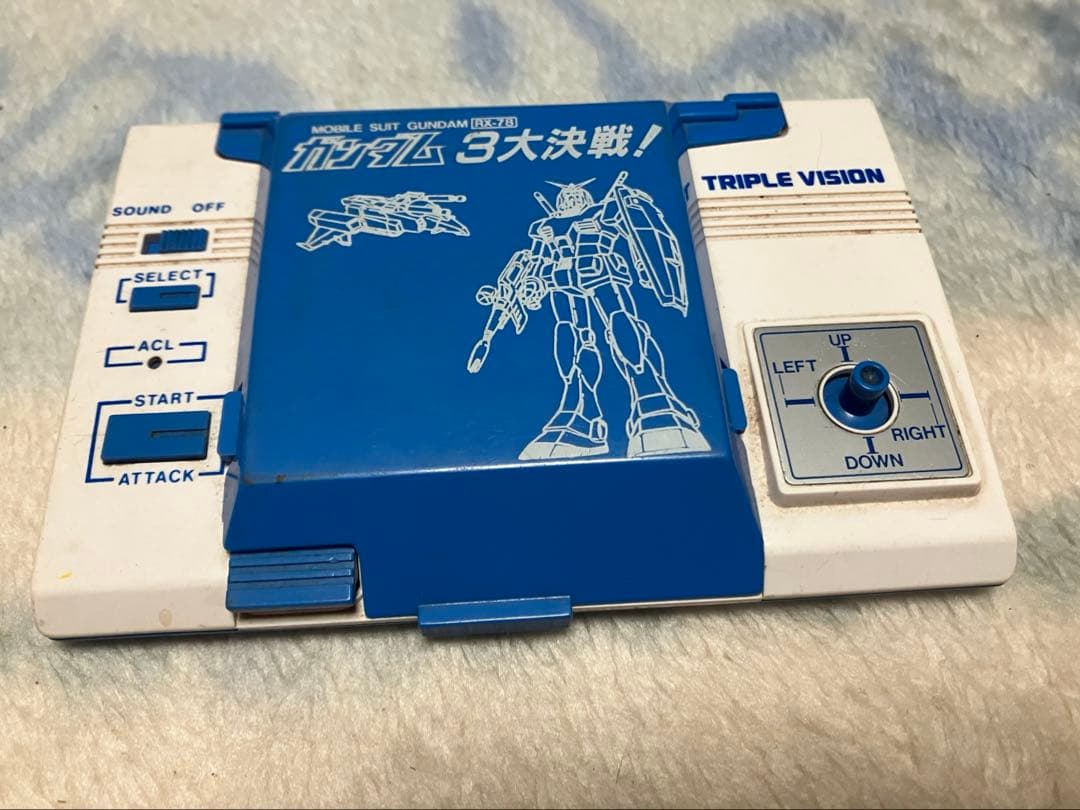 昭和レトロゲーム LSI GAME ガンダム 3大決戦！ おまけのネコドンドン