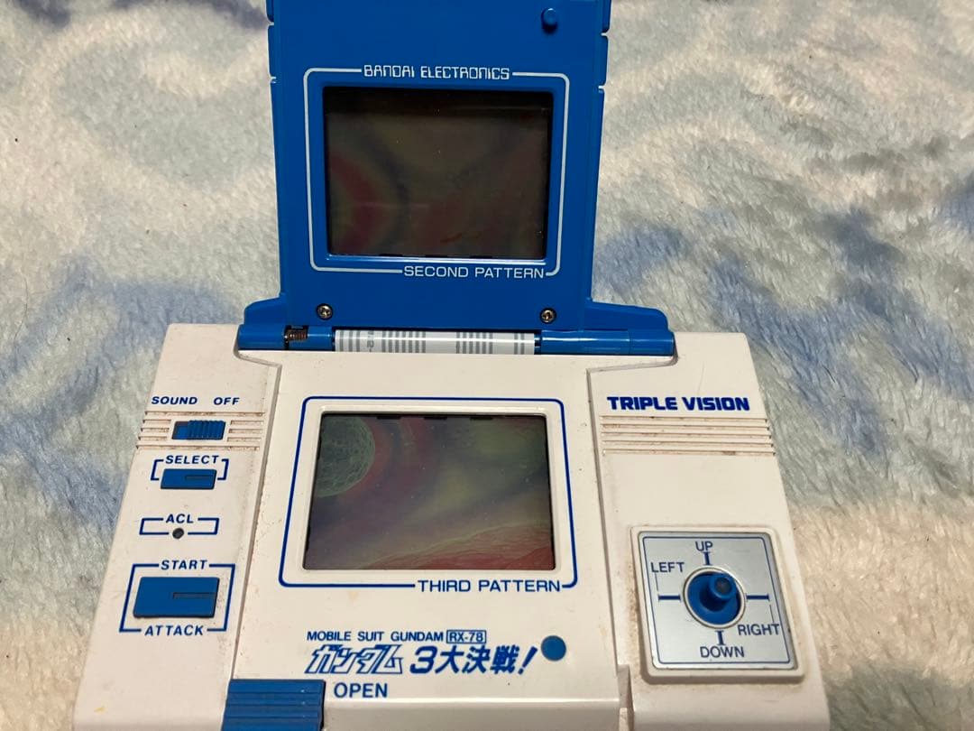 昭和レトロゲーム LSI GAME ガンダム 3大決戦！ おまけのネコドンドン