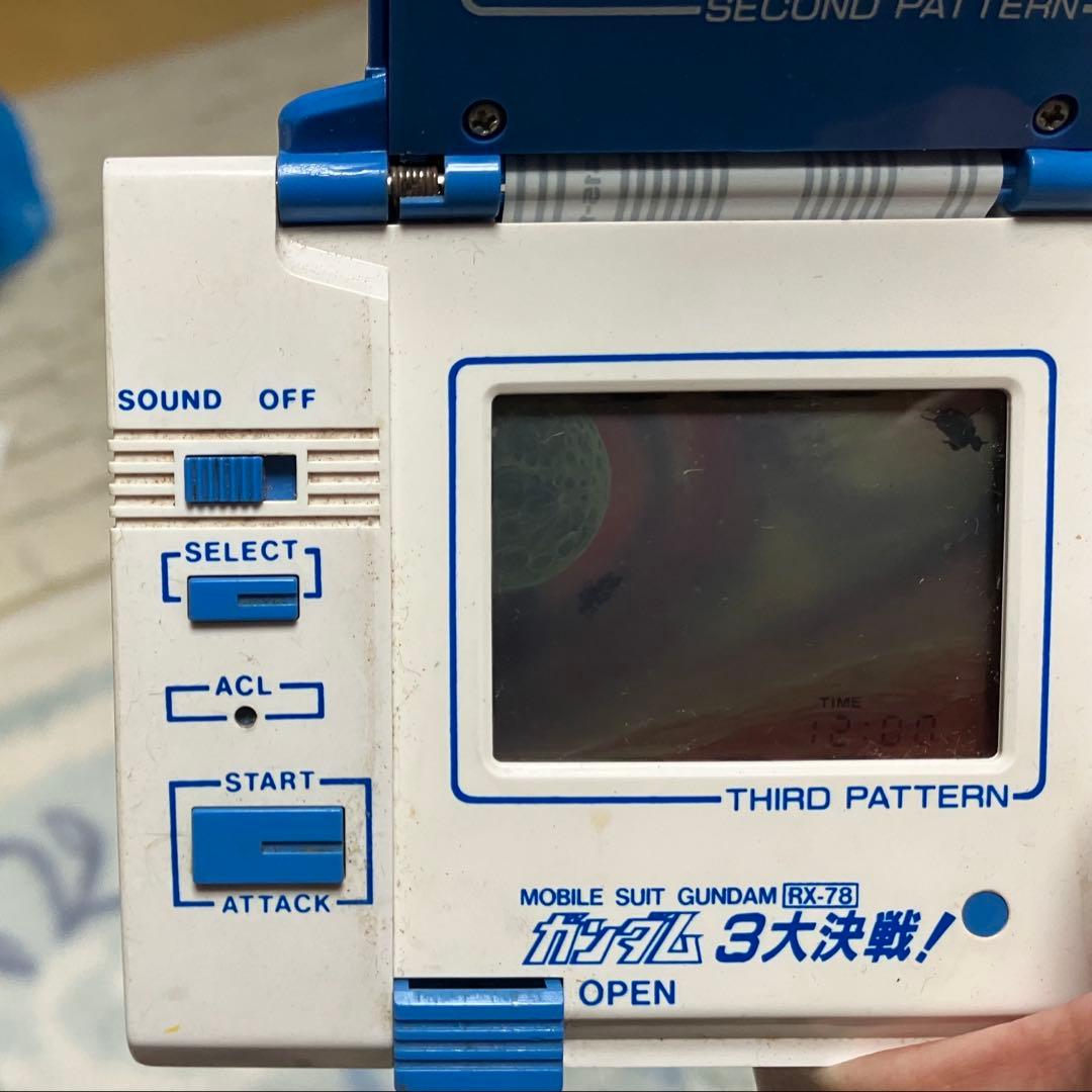 昭和レトロゲーム LSI GAME ガンダム 3大決戦！ おまけのネコドンドン