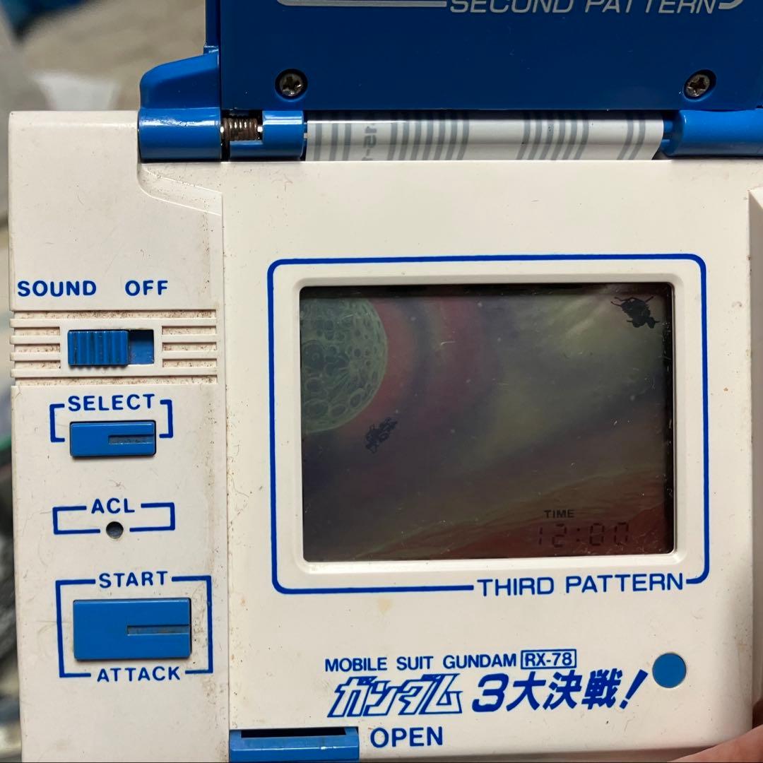 昭和レトロゲーム LSI GAME ガンダム 3大決戦！ おまけのネコドンドン