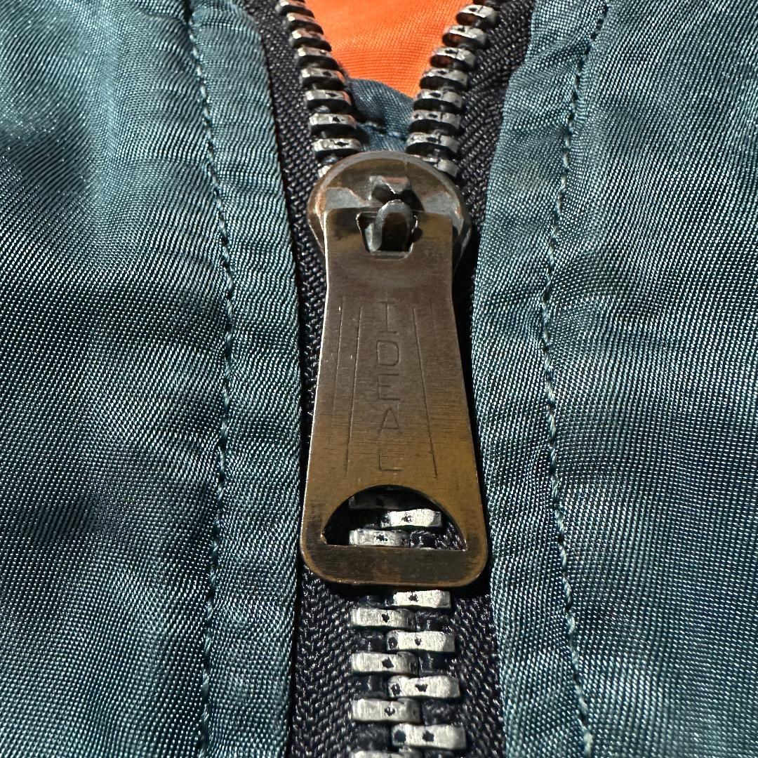 90s Alpha アルファ MA1 usa製 ideal