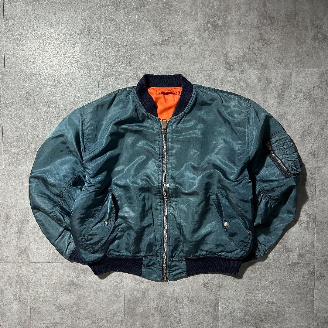 90s Alpha アルファ MA1 usa製 ideal