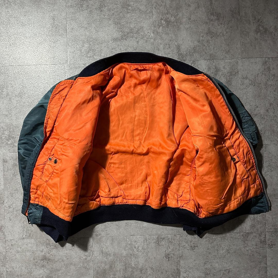 90s Alpha アルファ MA1 usa製 ideal