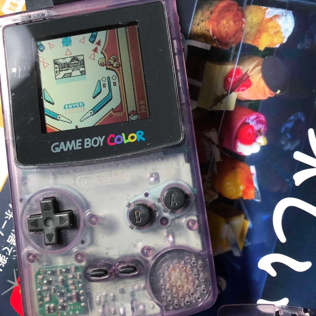任天堂ゲームボーイカラー人気のパープル