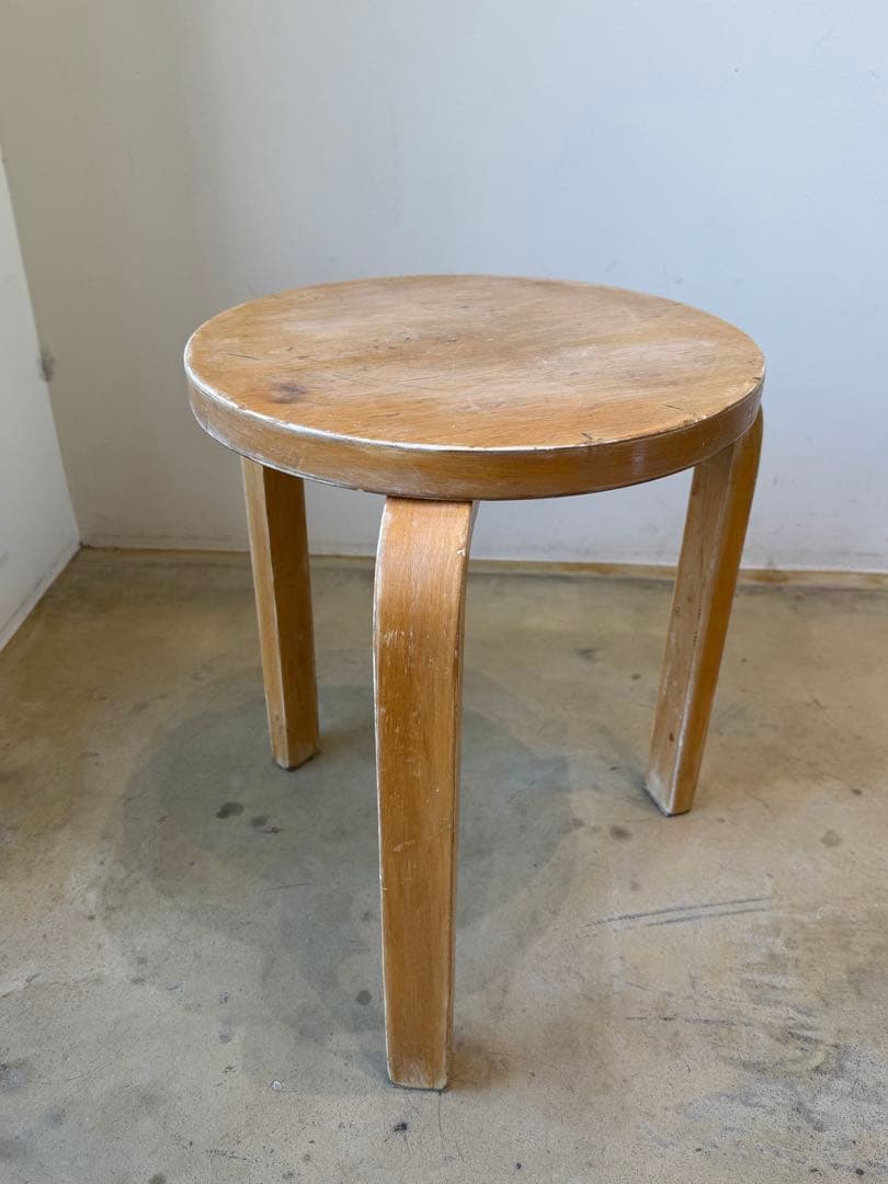 soy50年代stool60 Alvar Aalto ナチュラルトップ