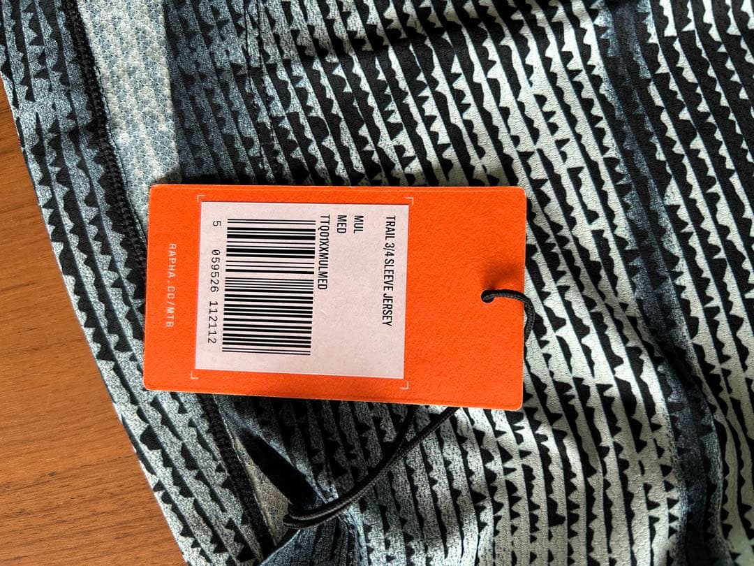 【Rapha】　ラファメンズ トレイル 3⁄4 スリーブ ジャージ