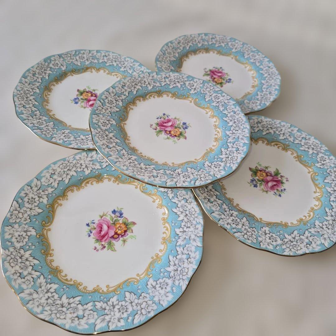 ロイヤルアルバートエンチャントメント プレート皿 5枚セット