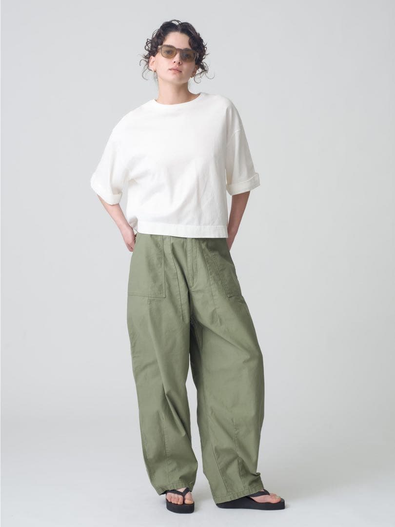 新品　ロンハーマン　ワイドミリタリーパンツ