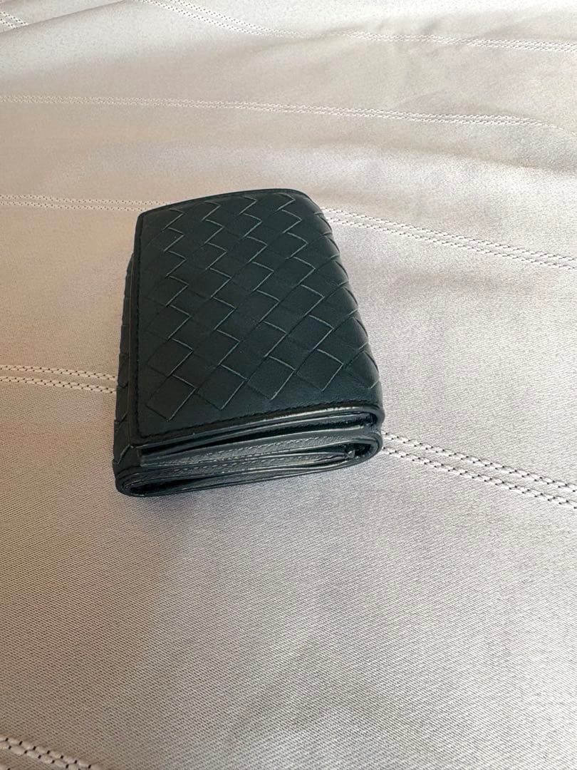 ⭐︎ボッテガ三つ折り財布⭐︎イントレチャートブルー