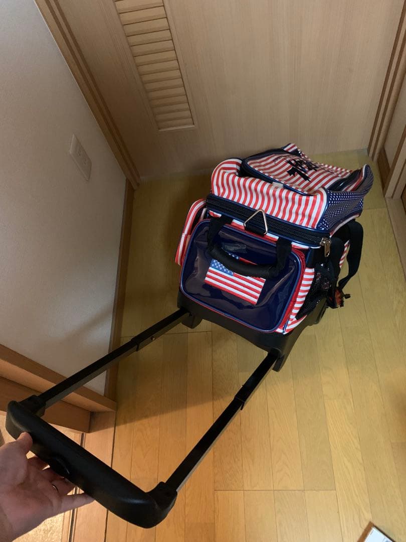 RADICAL ボウリング用バッグ キャリー付き　ボール2個セット