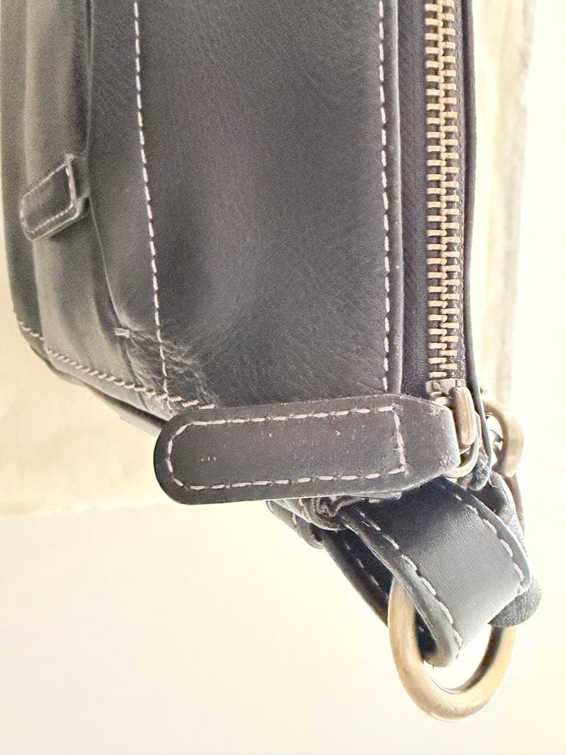 【土屋鞄製作所】ショルダーバッグ/黒/防水