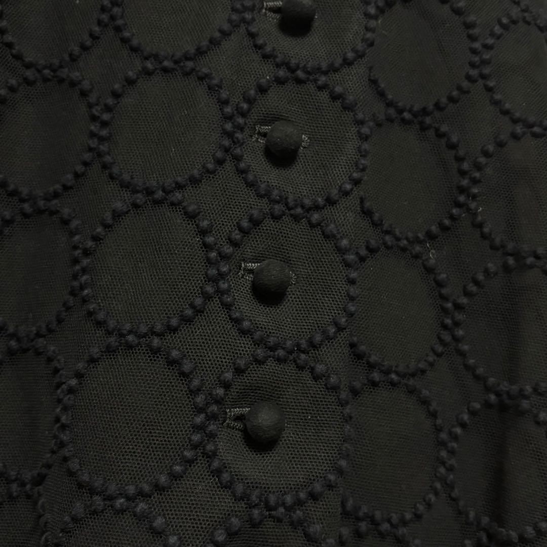 ミナペルホネン タンバリン　ジャケット黒38号