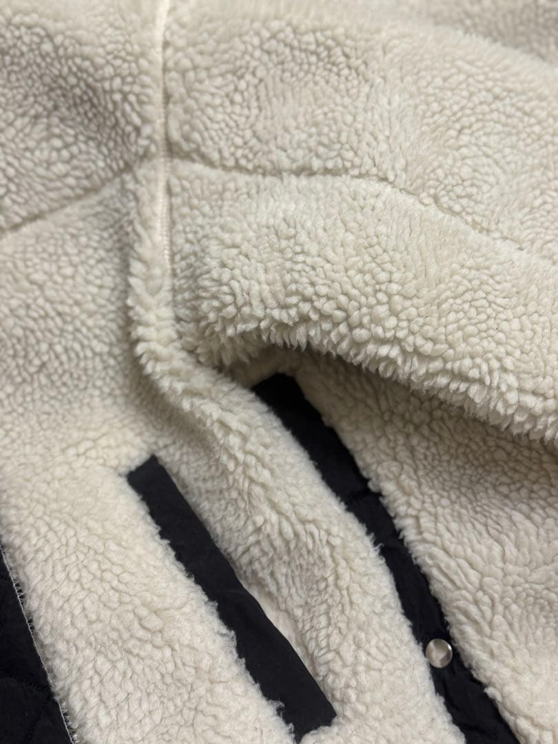 ADAM ET ROPÉ FEMME 2way キルトボアリバーシブルブルゾン