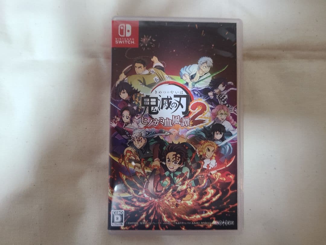 【極美品！！】鬼滅の刃 ヒノカミ血風譚1＆2 パッケージ版＋特典フィギュア